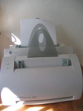 HP Laserjet 1100A with b/w scanner + offline copier ($40) 1