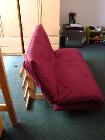 IKEA FUTON $60 w/ pillows 2