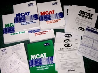 Kaplan MCAT book set 1