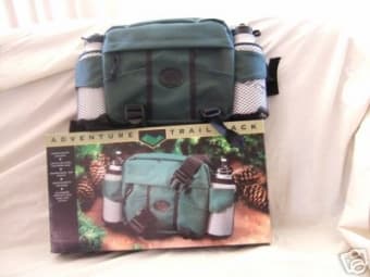 FS: Brand new adventure trail pack with water bottles $10 OBO 1