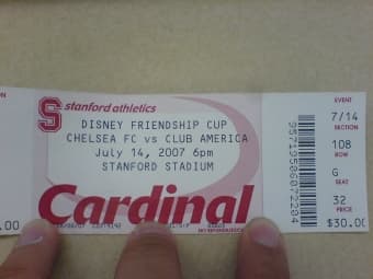 Chelsea FC vs Club America Disney Friendship Cup @ Stanford Stadium 1