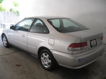 2000 HONDA CIVIC EX COUPE: 2-door, 5-speed, low mileage 3