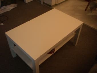 FS--IKEA white table 1