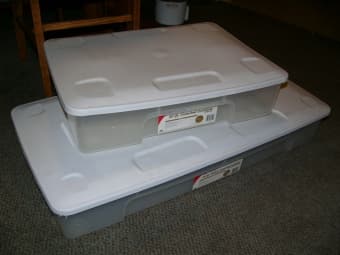 FS: 46Qt. Underbed Container[$10] 30Qt. Underbed Container[$6] 1