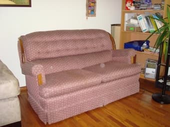 Small 2-seat sofa $60 1
