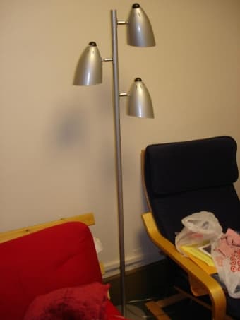 Floor lamp, $10 1