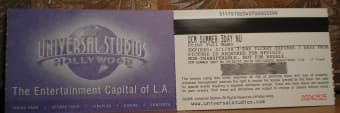 3 day pass to Universal Studios - Hollywood $49 1