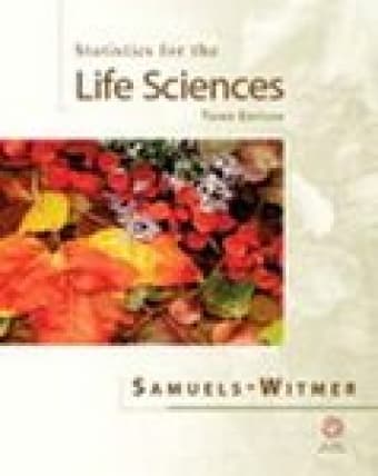Biostatistics for life sciences $62.99 1
