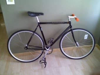 2008 Mercier Track bike with plenty of extra tires/tubes etc..  Fixed* 2