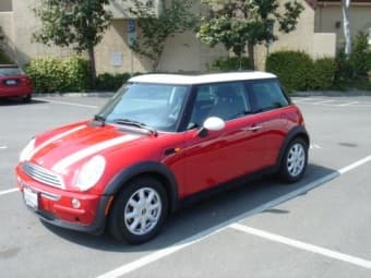 2003 RED MINI COOPER, great condition, 37K miles, $15,000 3