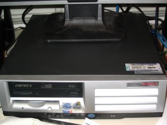 1.7GHz P4 Compaq Evo D500 SF Desktop, 250GB, 128mb Geforce 6200, DVDRW 1