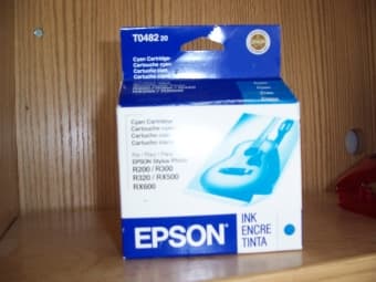 FREE: Epson Ink Cartridge - Cyan 1