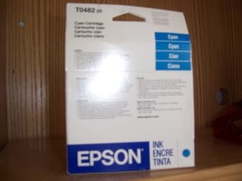 FREE: Epson Ink Cartridge - Cyan 2