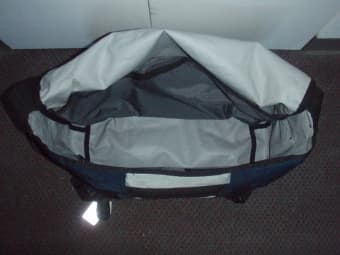 Large Navy Timbuk2 Messenger Bag and 17" Computer Sleeve 2