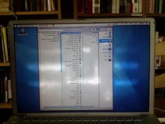 15" Mac PowerBook G4 laptop, Lacie external DVD burner, MSOffice: $450 1