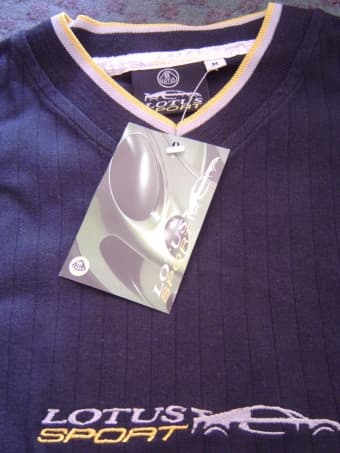 Genuine Lotus Sport Car T-Shirt V-Neck with Tag - $49 1