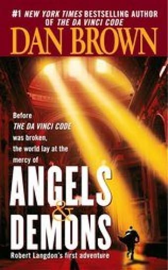 Angels & Demons by Dan Brown only $5 1