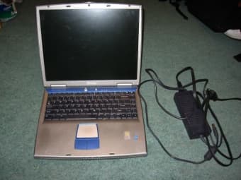 Dell 5150 Laptop + Charger ($50) 1