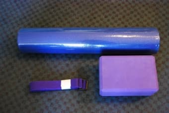 New Yoga Mat, Block, and Strap only $40 1