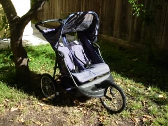 Twin Jogging Stroller $40 1