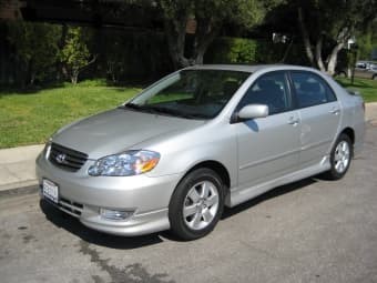 2004 Toyota Corolla S (Silver), 24K miles, Leather - $14,500 1