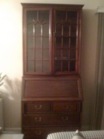 Dining room set:Dining table & china cabinet (menlo park) 2