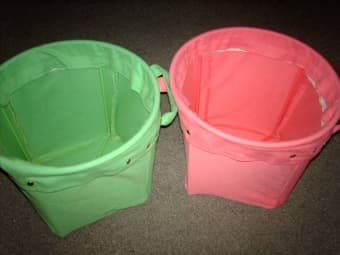 Brand New Pottery Barn Kids' Storage Buckets - $18/pair (Reg. $48!) 2