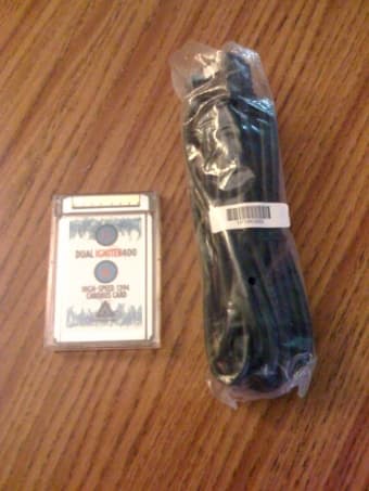 Ipod, Seagate Internal/External HDs, PCMCIA firewire card 1