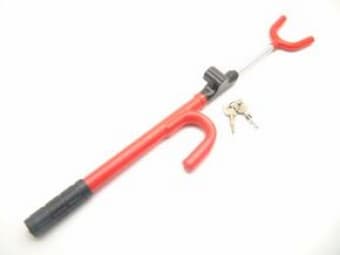 ANTI-THEFT STEERING WHEEL DEVICE LOCK 1