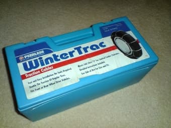FS: snow cables to put on car tires, new - $10 1