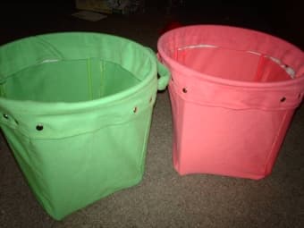 Brand New Pottery Barn Kids' Storage Buckets - $15/pair (Reg. $48!) 1