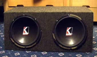 Two 10" Kicker Competition Subs with Box - $70 1