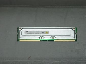 Samsung RDRAM 2x256mb $60, 2x128mb $10 1