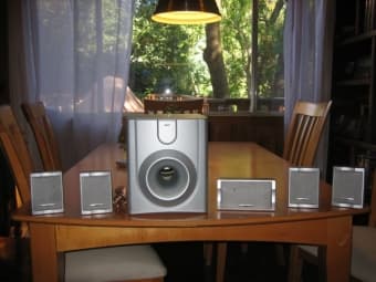 RCA surround sound speaker set 1