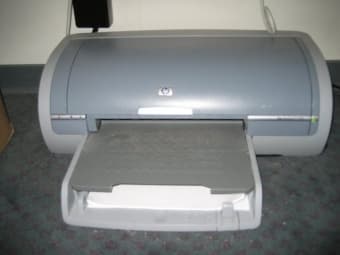 For sale HP Deskjet Printer 5150. $18 (2 new Ink cartridges included) 1
