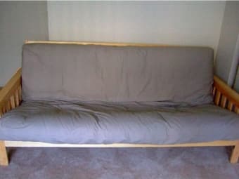 Frame and Futon - $80 1