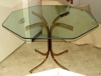 Glass dining table 1