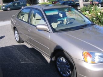 For sale $6200: Manual Transmission, 2002 Honda Civic EX Sedan 4-D 2