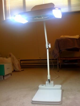 Magnifier (2X) Desk Lamp - $35 1