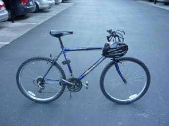 BIKE + HELMET = $50 1