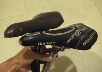Bike Seats: Bianchi and Specialized $15 1