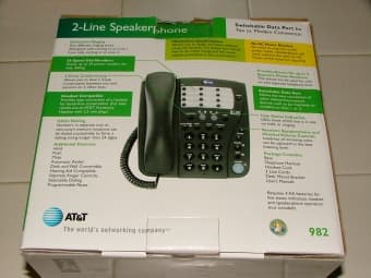 AT&T;2-Line Speaker Phone 2