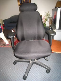 Black Computer Chair ($50) 1