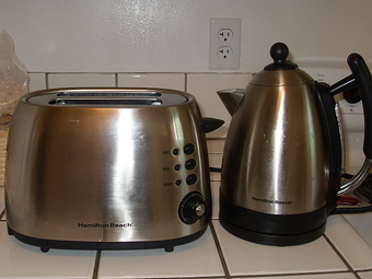 Toaster + Electric Kettle - $15 1