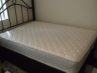 FULL MATTRESS, BOXSPRING and FRAME 1