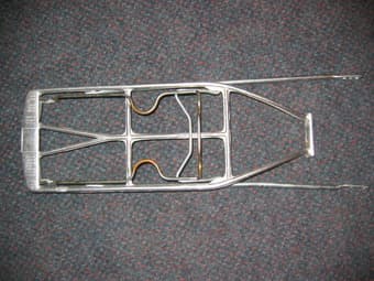 bicycle rear rack = $5 1
