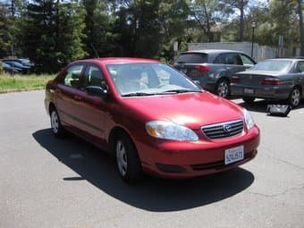 2005 Toyota Corolla CE 4D Sedan-43K, Burgundy - $10,200 2