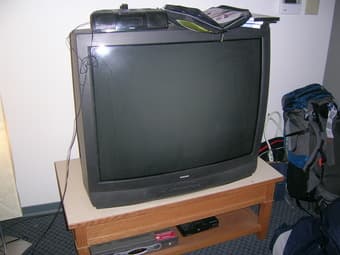 Black Magnavox 42" TV ($55) 1