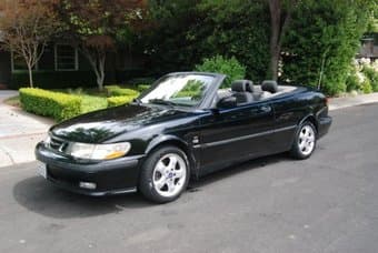 2001 Saab 9-3 SE Convertible 2D (black) - $8000 obo 1