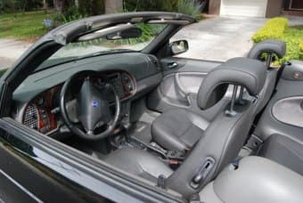 2001 Saab 9-3 SE Convertible 2D (black) - $8000 obo 3
